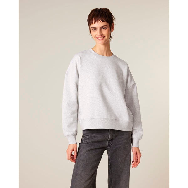 Felpa Girocollo Donna Iconic Stella Alma - personalizzabile con logo
