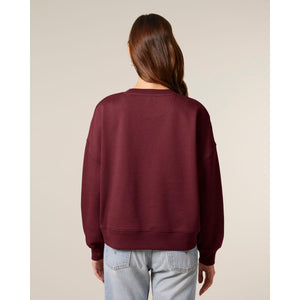 Felpa Girocollo Donna Iconic Stella Alma - personalizzabile con logo