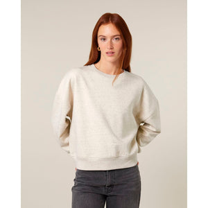 Felpa Girocollo Donna Iconic Stella Alma - personalizzabile con logo