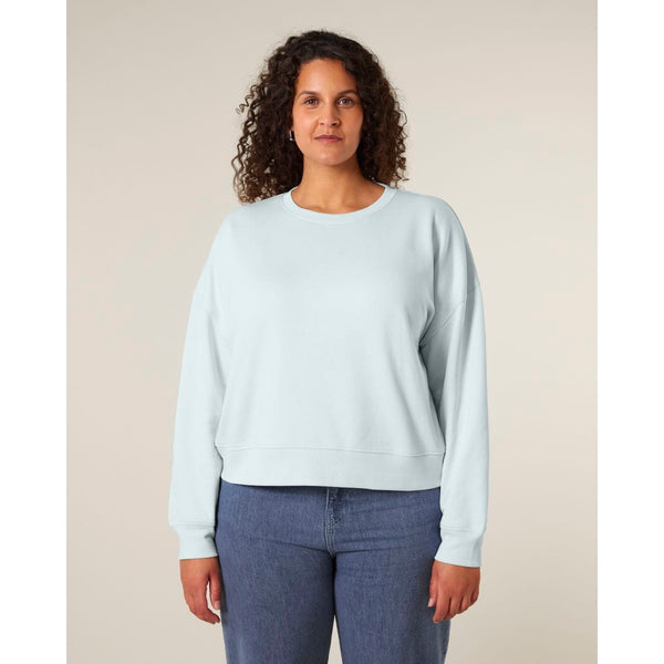 Felpa Girocollo Donna Iconic Stella Alma - personalizzabile con logo