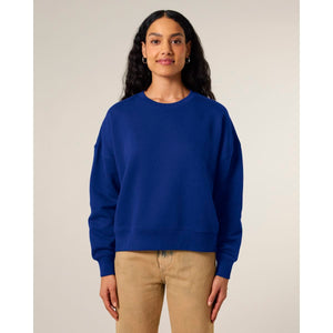 Felpa Girocollo Donna Iconic Stella Alma - personalizzabile con logo