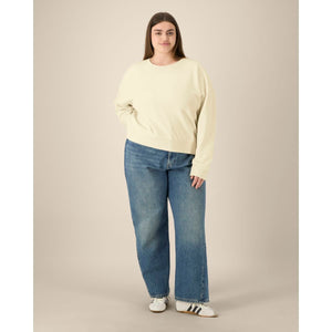 Felpa Girocollo Donna Iconic Stella Alma - personalizzabile con logo