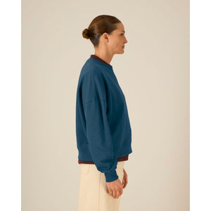 Felpa Girocollo Donna Iconic Stella Alma - personalizzabile con logo