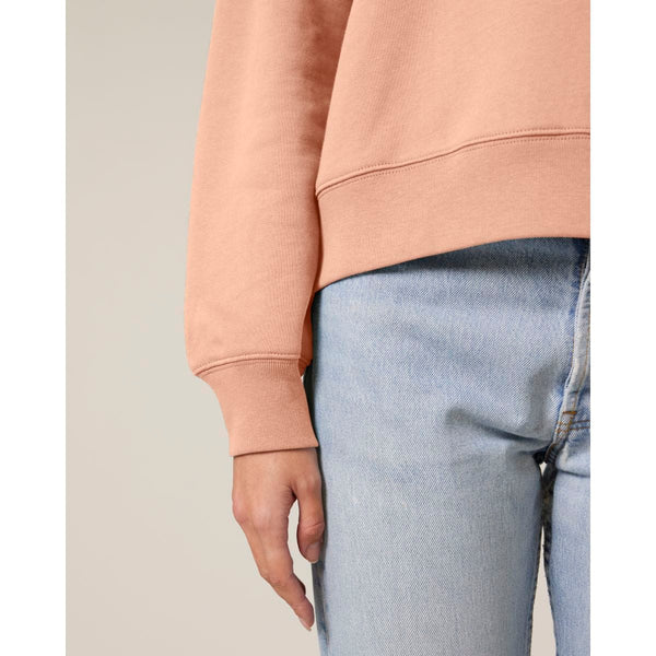 Felpa Girocollo Donna Iconic Stella Alma - personalizzabile con logo