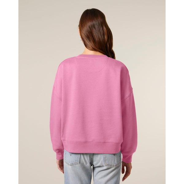 Felpa Girocollo Donna Iconic Stella Alma - personalizzabile con logo