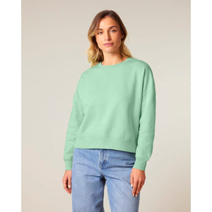 Felpa Girocollo Donna Iconic Stella Alma - personalizzabile con logo