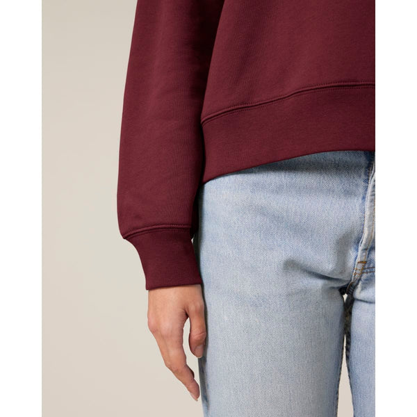 Felpa Girocollo Donna Iconic Stella Alma - personalizzabile con logo