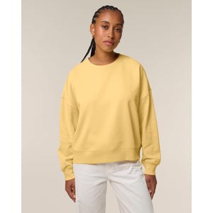 Felpa Girocollo Donna Iconic Stella Alma - personalizzabile con logo