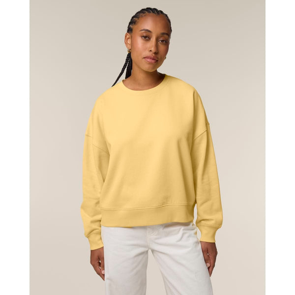Felpa Girocollo Donna Iconic Stella Alma - personalizzabile con logo