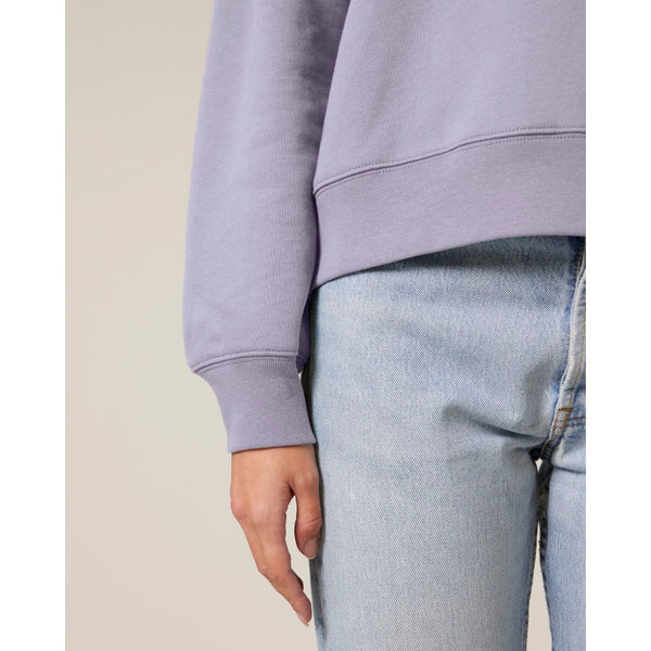 Felpa Girocollo Donna Iconic Stella Alma - personalizzabile con logo