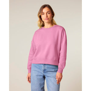 Felpa Girocollo Donna Iconic Stella Alma - personalizzabile con logo