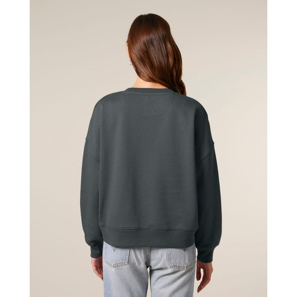 Felpa Girocollo Donna Iconic Stella Alma - personalizzabile con logo