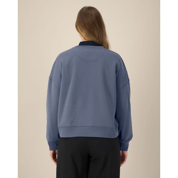 Felpa Girocollo Donna Iconic Stella Alma - personalizzabile con logo