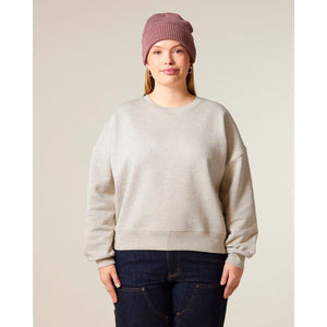 Felpa Girocollo Donna Iconic Stella Alma - personalizzabile con logo