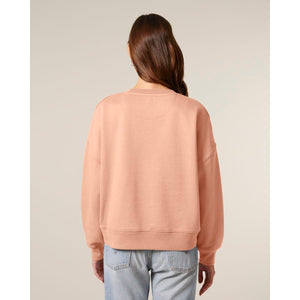 Felpa Girocollo Donna Iconic Stella Alma - personalizzabile con logo