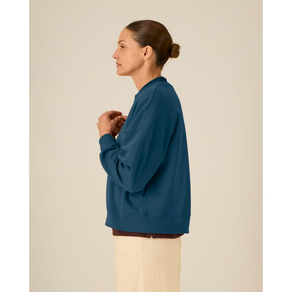 Felpa Girocollo Donna Iconic Stella Alma - personalizzabile con logo