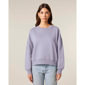 Felpa Girocollo Donna Iconic Stella Alma - personalizzabile con logo