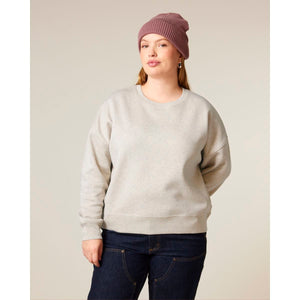 Felpa Girocollo Donna Iconic Stella Alma - personalizzabile con logo