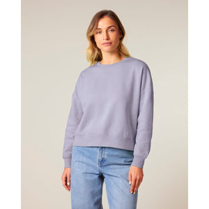 Felpa Girocollo Donna Iconic Stella Alma - personalizzabile con logo