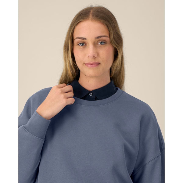 Felpa Girocollo Donna Iconic Stella Alma - personalizzabile con logo