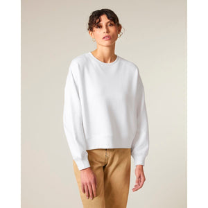 Felpa Girocollo Donna Iconic Stella Alma - personalizzabile con logo