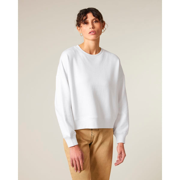 Felpa Girocollo Donna Iconic Stella Alma - personalizzabile con logo