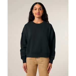 Felpa Girocollo Donna Iconic Stella Alma - personalizzabile con logo