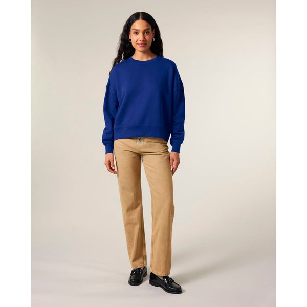 Felpa Girocollo Donna Iconic Stella Alma - personalizzabile con logo