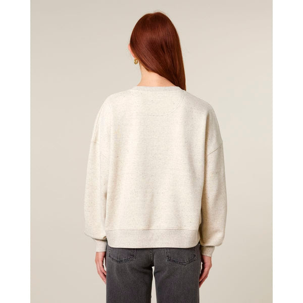 Felpa Girocollo Donna Iconic Stella Alma - personalizzabile con logo