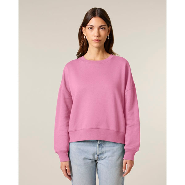 Felpa Girocollo Donna Iconic Stella Alma - personalizzabile con logo
