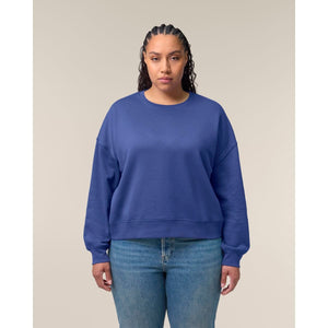 Felpa Girocollo Donna Iconic Stella Alma - personalizzabile con logo