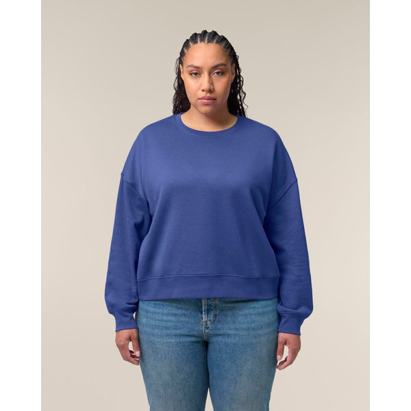 Felpa Girocollo Donna Iconic Stella Alma - personalizzabile con logo
