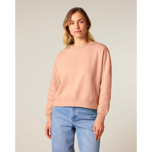 Felpa Girocollo Donna Iconic Stella Alma - personalizzabile con logo