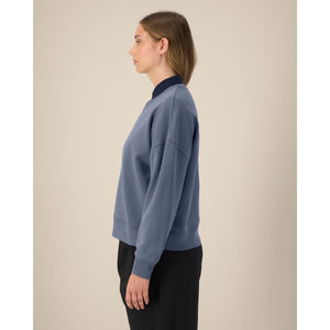Felpa Girocollo Donna Iconic Stella Alma - personalizzabile con logo