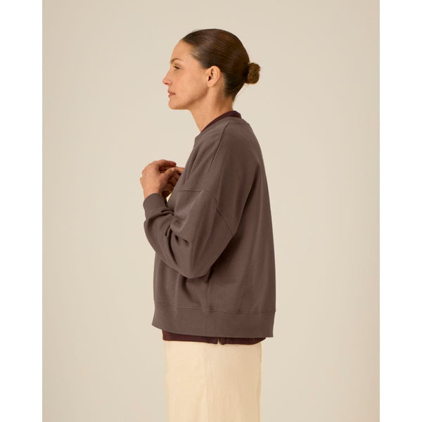 Felpa Girocollo Donna Iconic Stella Alma - personalizzabile con logo