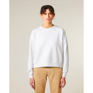 Felpa Girocollo Donna Iconic Stella Alma - personalizzabile con logo