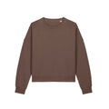 Felpa Girocollo Donna Iconic Stella Alma mocha / XS - personalizzabile con logo