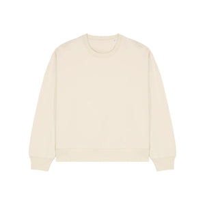 Felpa Girocollo Donna Iconic Stella Alma natural / XS - personalizzabile con logo