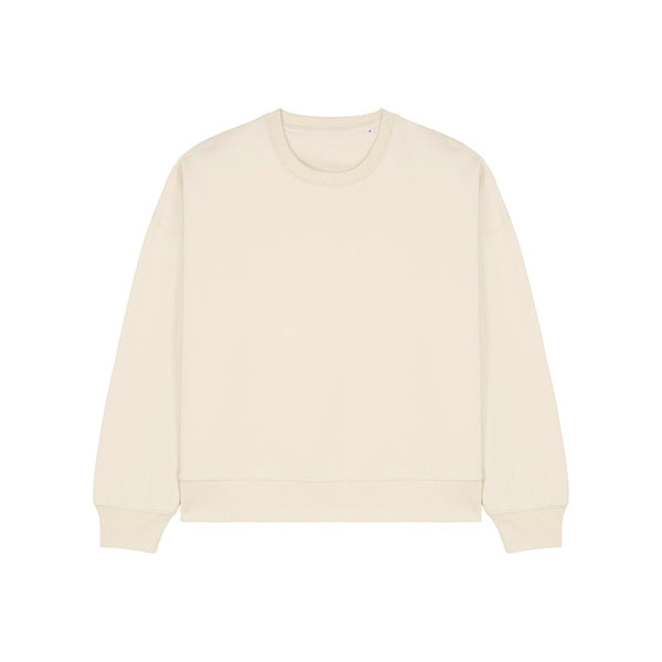 Felpa Girocollo Donna Iconic Stella Alma natural / XS - personalizzabile con logo