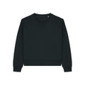 Felpa Girocollo Donna Iconic Stella Alma nero / XS - personalizzabile con logo