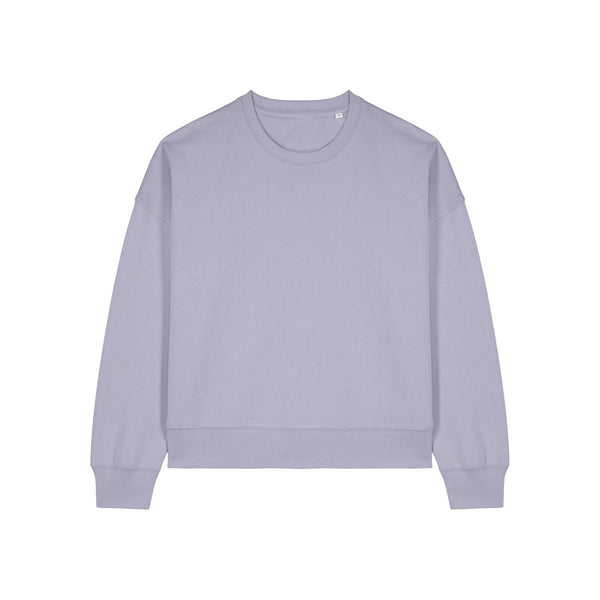 Felpa Girocollo Donna Iconic Stella Alma viola / XS - personalizzabile con logo