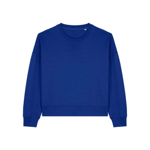 Felpa Girocollo Donna Iconic Stella Alma worker blue / XS - personalizzabile con logo