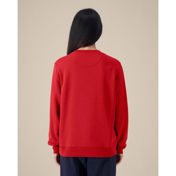 Felpa Girocollo Donna In Cotone Riciclato Stella Thinker - personalizzabile con logo