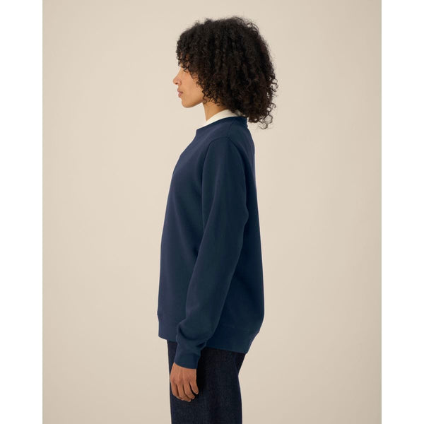 Felpa Girocollo Donna In Cotone Riciclato Stella Thinker - personalizzabile con logo