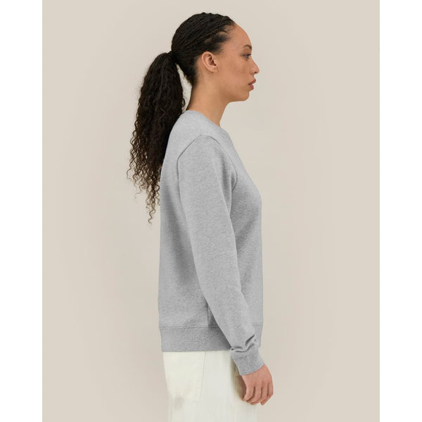 Felpa Girocollo Donna In Cotone Riciclato Stella Thinker - personalizzabile con logo