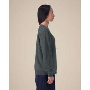 Felpa Girocollo Donna In Cotone Riciclato Stella Thinker - personalizzabile con logo