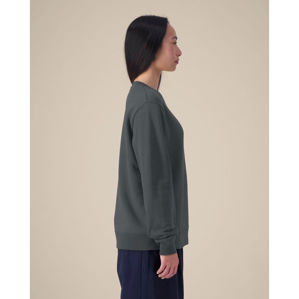 Felpa Girocollo Donna In Cotone Riciclato Stella Thinker - personalizzabile con logo