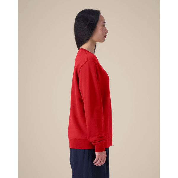 Felpa Girocollo Donna In Cotone Riciclato Stella Thinker - personalizzabile con logo