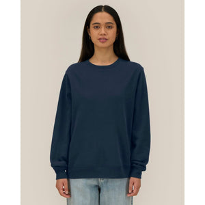 Felpa Girocollo Donna In Cotone Riciclato Stella Thinker - personalizzabile con logo