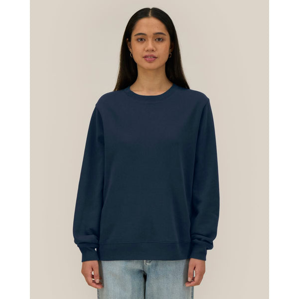 Felpa Girocollo Donna In Cotone Riciclato Stella Thinker - personalizzabile con logo